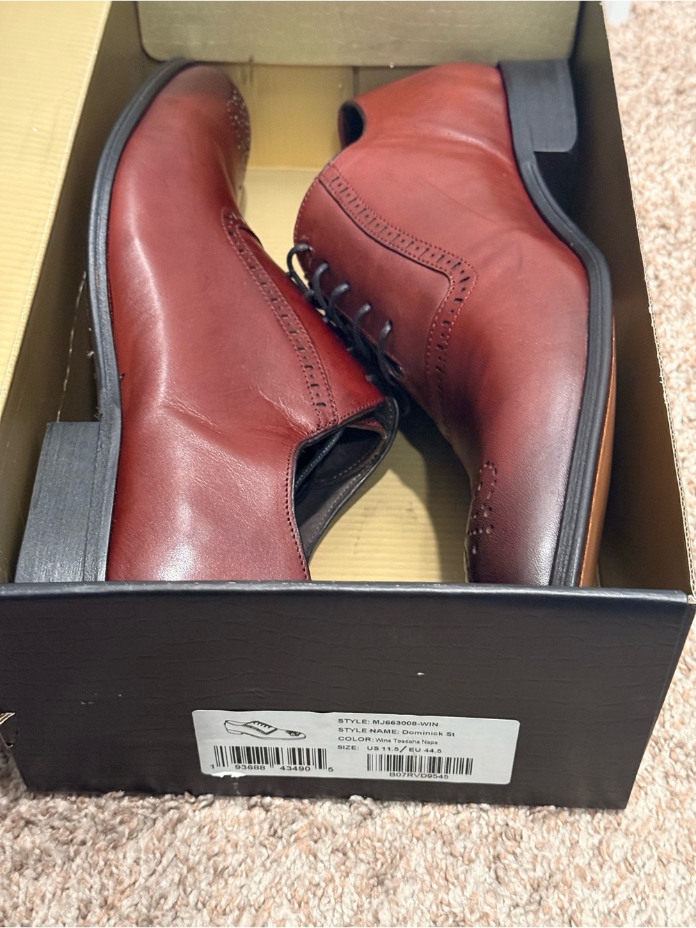 Marc Jacobs New York Wine Toscana Napa Oxfords